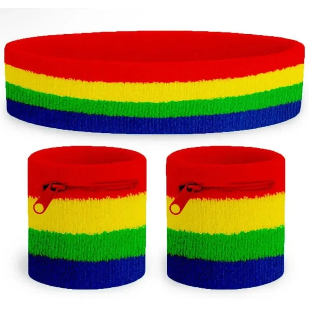 Tipsy elves‎ TRAILBLAZER ZIPPERED SWEATBAND SET NWT